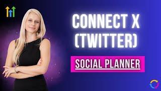 How to Connect X (Twitter) to the Social Media Planner on Gohighlevel #tutorial #gohighlevelsaas