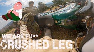 Crushed leg under 250kg. Panic and fear- Offroad in Turkey  | E12 S4 |