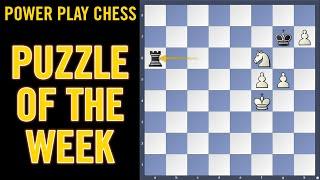 Chess puzzle of the week - White to play | Caruana vs Firouzja | Bucharest 2024 tiebreak blitz