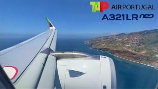  Lisbon LIS - Funchal, Madeira FNC  TAP Air Portugal Airbus A321neoLR   [FLIGHT REPORT]