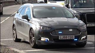 Metropolitan Police Unmarked Surge Vehicles responding through Lambeth