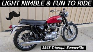 The Classic 1968 Triumph Bonneville 650 - Let's Ride - Wahoo!