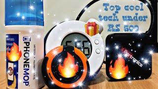 TOP 4 COOL TECH UNDER 500 RUPEES ON AMAZON | COOL GADGETS UNDER 500 RUPEES 