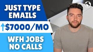 ⬆️$7,000/Month Work From Home Typing Emails for Companies