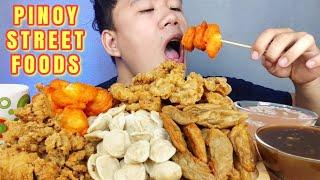 PINOY STREET FOODS MUKBANG| Kwek Kwek| Calamares | Pinoy Mukbang| Mukbang Philippines| Asmr Mukbang