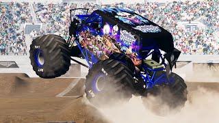 20 Truck Custom Rose Bowl 2025 Freestyle - BeamNG.Drive Monster Jam