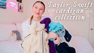 my entire Taylor Swift Cardigan Collection⭐️ AND how to wash & store your cardigans correctly