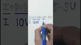 Love formula #Jatin js Drawings #shorts  #ytshorts #viralshort