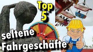 Top 5 seltene Fahrgeschäfte