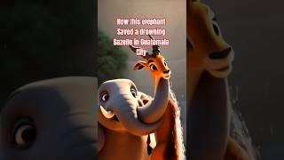 Elephant Saves Drowning Gazelle (A True Story) in Guatemala City