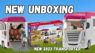 UNBOXING NEW SCHLEICH SET  || Grayci Grayci || #unboxing #schleich #campervan #horses #new