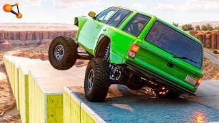 Best Stairs Vs Cars #2 - BeamNG drive