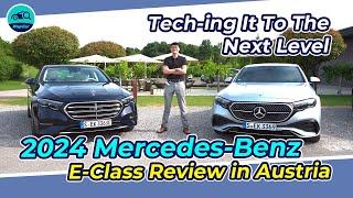 2024 Mercedes-Benz E-Class Review in Austria, Tech-ing It To The Next Level | WapCar