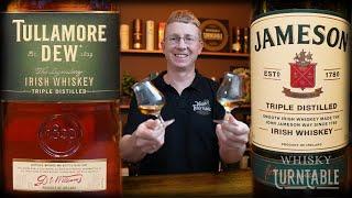 Jameson vs. Tullamore D.E.W. - Irish Whiskey - Triple Distilled 40 % Vol.