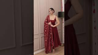 Getting ready for Best Friend's wedding||Anarkali Suit||Outfit ideas for Desi Wedding