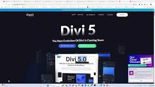 Installing the Divi 5 theme on a new WordPress site.