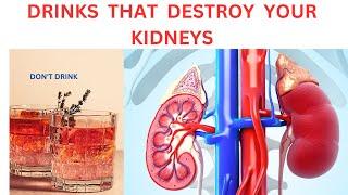 8 Drinks That Can Destroy Your Kidneys