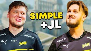 S1MPLE SPIELT FPL MIT NAVI JL!! (ENG UNT.) | CS2 FACEIT