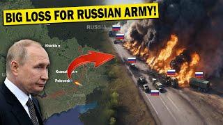 Russian army wiped out from Ukraine map today: Ukrainians Trapped Russian Convoy!