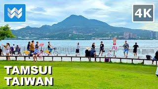 [4K] Tamsui Old Street & Riverside in Taiwan 2024 Qingshui Annual Procession 淡水大拜拜 Walking Tour