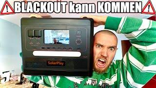 Ist das das BESTE ELEKTRO KRAFTWERK für den BLACKOUT, CAMPING und STROMAUSFÄLLE? (2500W Solarplay)