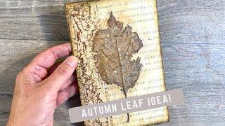  Let’s Celebrate Autumn - Autumn Leaf Idea  .