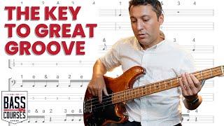 GREAT Bass Guitar Groove [How To Subdivide The Beat]