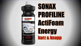 SONAX PROFILINE ActiFoam Energy kurz und knapp erklärt #SONAXschweiz