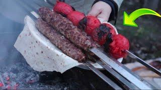 Közdə Kabab Bişirilməsi /Barbecue Kebab