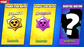 HERKESE ÜCRETSİZ EFSANEVİ STARR HEDİYESİ - Brawl Stars