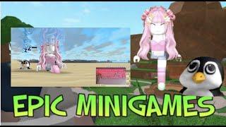 EPIC MINIGAMES ASMR RAINY DAY II Relaxing with HANDCAM