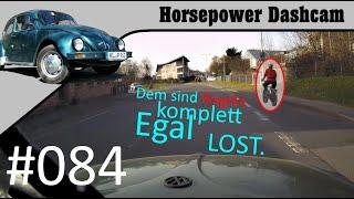 084 - Fahrradfahrerprobleme. - Käfer Dashcam