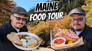 Maine Food Tour - HIDDEN GEMS of Acadia National Park