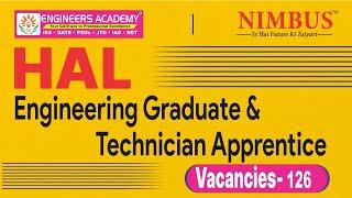 HAL Recruitment 2023 | Graduate & Technician Apprentice Eligibility/Syllabus Vacancy complete Detail