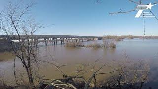 WATCH: TxDOT explosively demolishes Lake Wright Patman Bridge