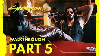 Cyberpunk 2077 Gameplay Walkthrough Part 5 - JOHNNY SILVERHAND (FULL GAME) | 4K