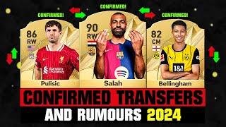 FIFA 25 | NEW CONFIRMED TRANSFERS & RUMOURS!  ft. Salah, Pulisic, Bellingham... etc