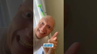 Messing with Mr Clean PT2 #funny #humor #comedy #gamer #bald #relatable