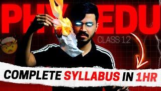 Class 12 Physical Education Full Syllabus Oneshot in 1 hour  Boards 2023-24 Score 70/70 #cbse