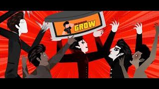 The Ultimate GROW [Brand New Style from Old Video StickNodes Animation]