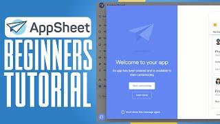 AppSheet Tutorial For Beginners (2025) | No Code App Builder