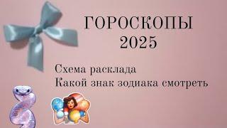 Гороскопы на 2025 год: как смотреть, схема расклада, мои поздравления 