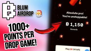 BLUM Auto Clicker Christmas Update - GET 1000+ POINTS PER DROP GAME!