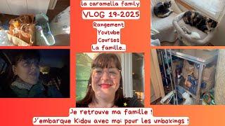 VLOG 19/2025/Rangement/Maquillage/Courses/En famille/Lisa/Bella/Youtube avec Kidou...