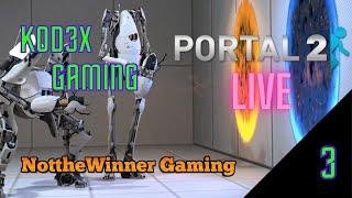 Portal 2 P3 with Kod3x and NottheWinner...Cake anyone??