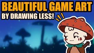 Make better Art by Drawing Less | Beginner 2D Game Art