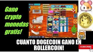 RollerCoin: Cuanto Doge Coin, mineo Siendo TOP 5.000    #Dogecoin #crypto #viral #rollercoin