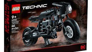 Speed build of the Lego Technic The Batman Batcycle 42155 || Shane Builds