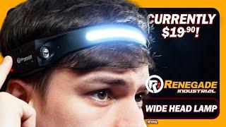 Renegade Industrial Wide Head Lamp - RIWHL