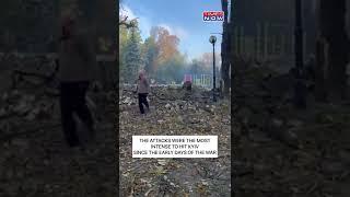 Explosions Rock Ukraine; Russia Launches 75 Missiles, 5 Dead | #shorts #viralvideo